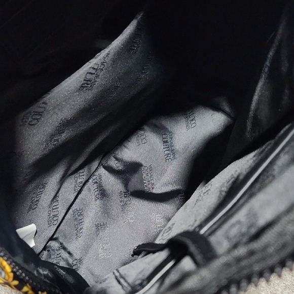 Versace Jeans Couture Black and Yellow Backpack - Picture 3 of 3